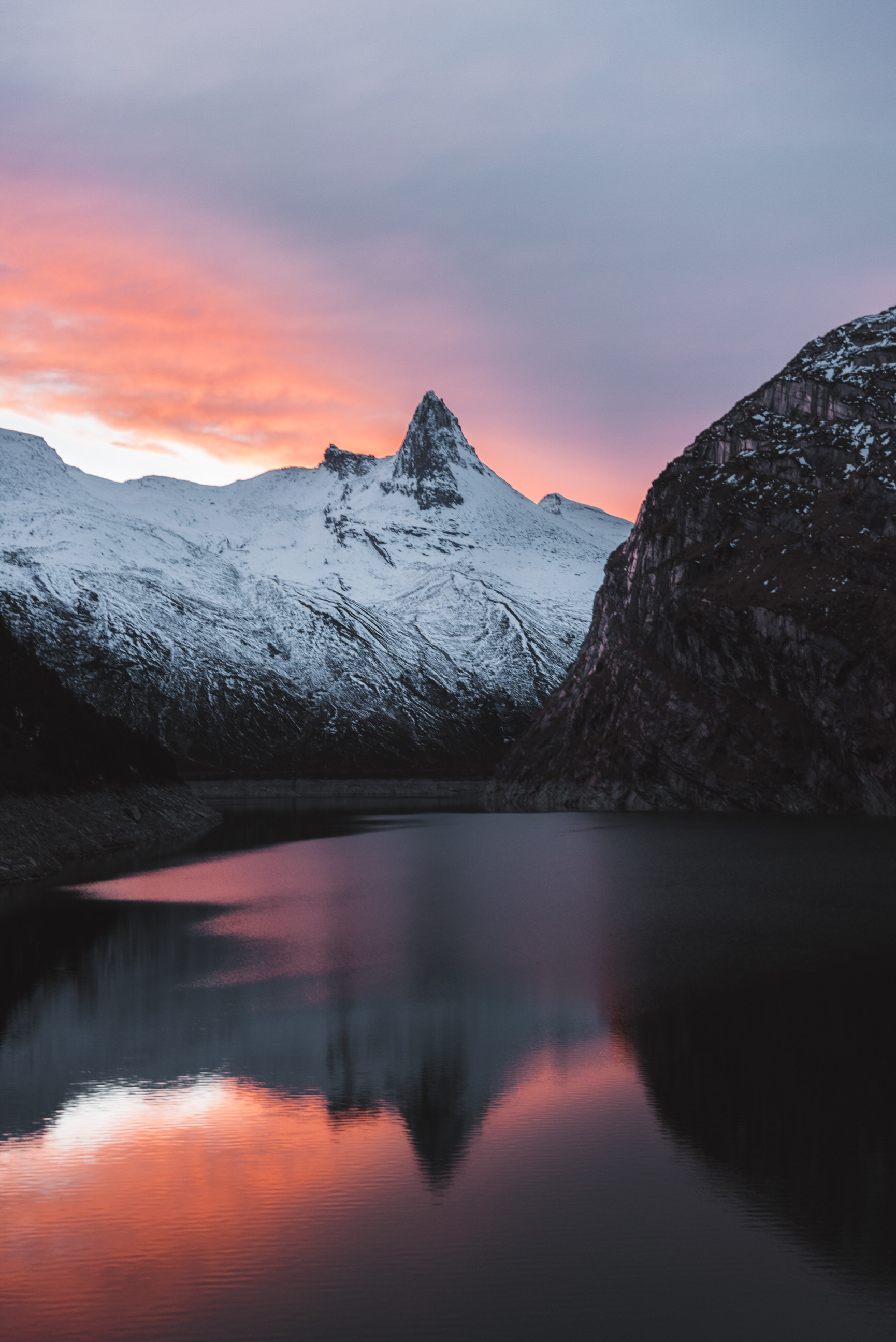 photo of zervreila lake